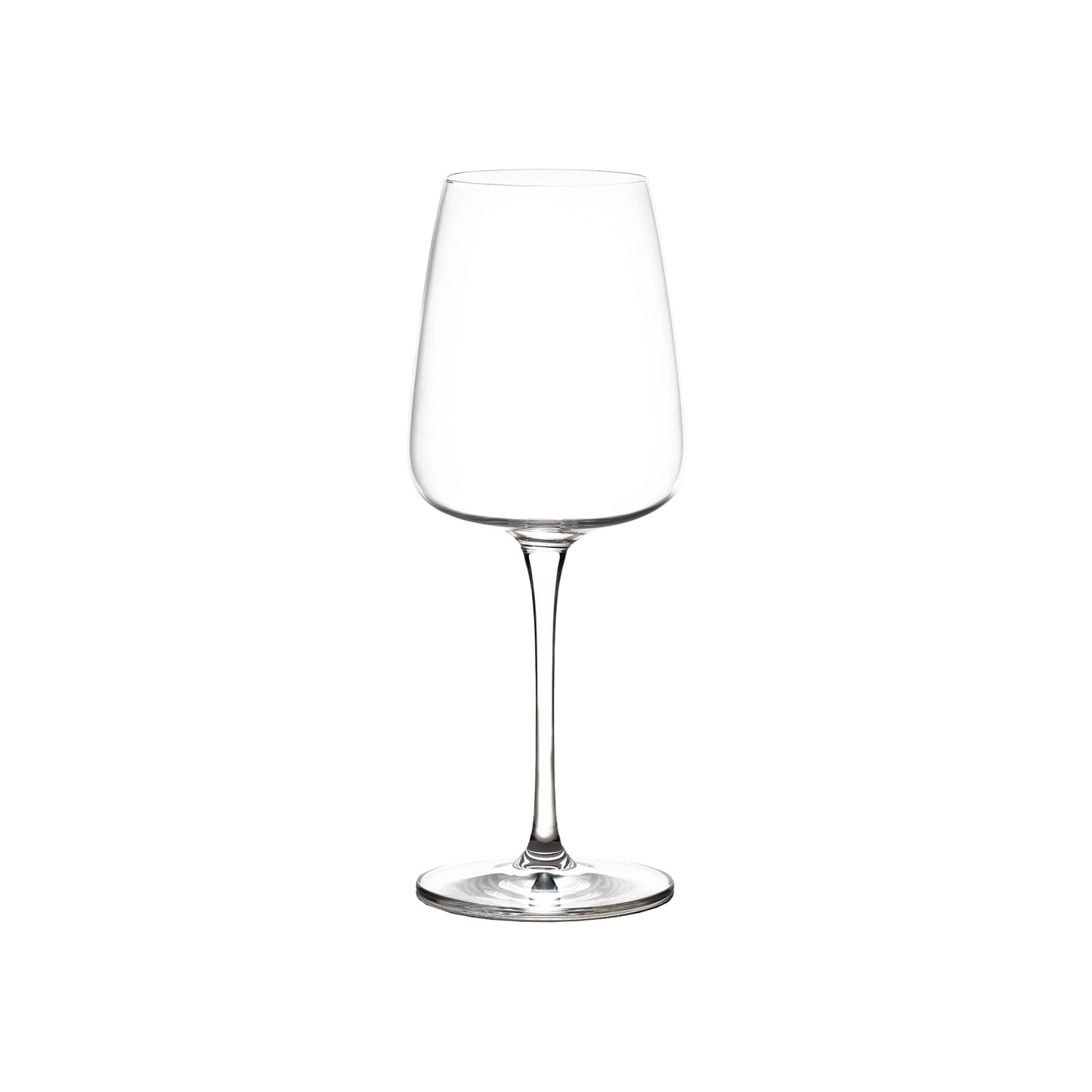 Italesse Audace Bianco wijnglazen – set van 6 elegante glazen, ideaal voor witte en rode wijn, gemaakt van hoogwaardig crystalline glass.