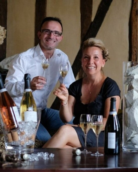 Laurence en Charles Baffard van Champagne Bolieu
