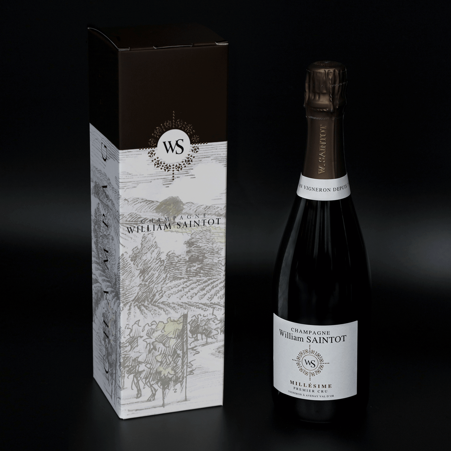 Champagne William Saintot Geschenkdoos Millésime 2012