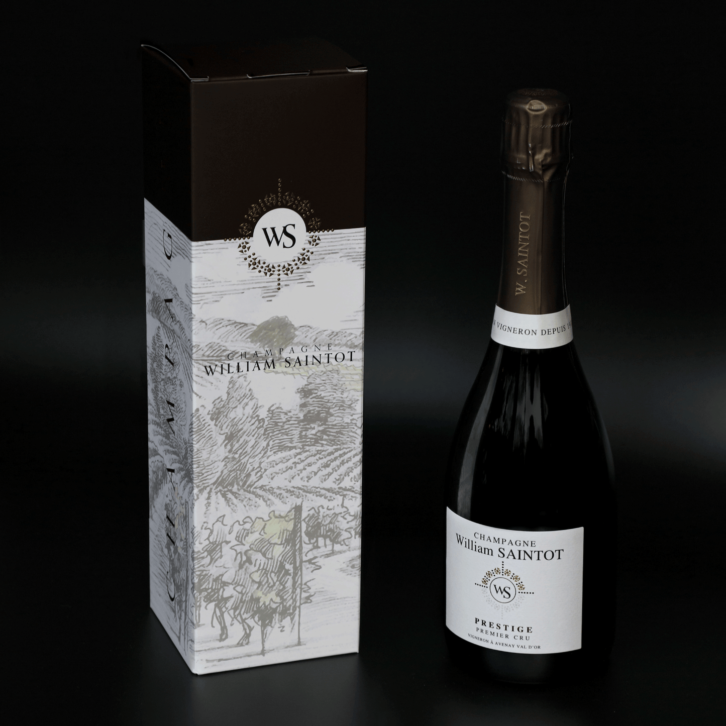 Champagne William Saintot Geschenkdoos Prestige