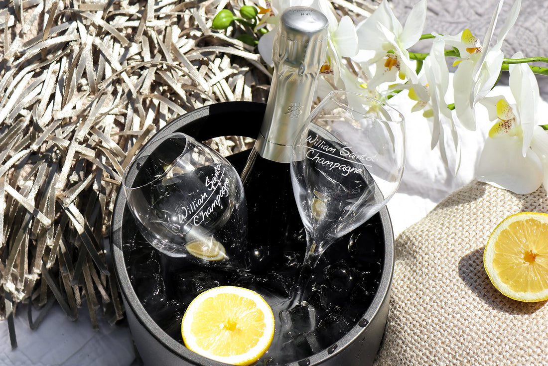 Champagne koelen