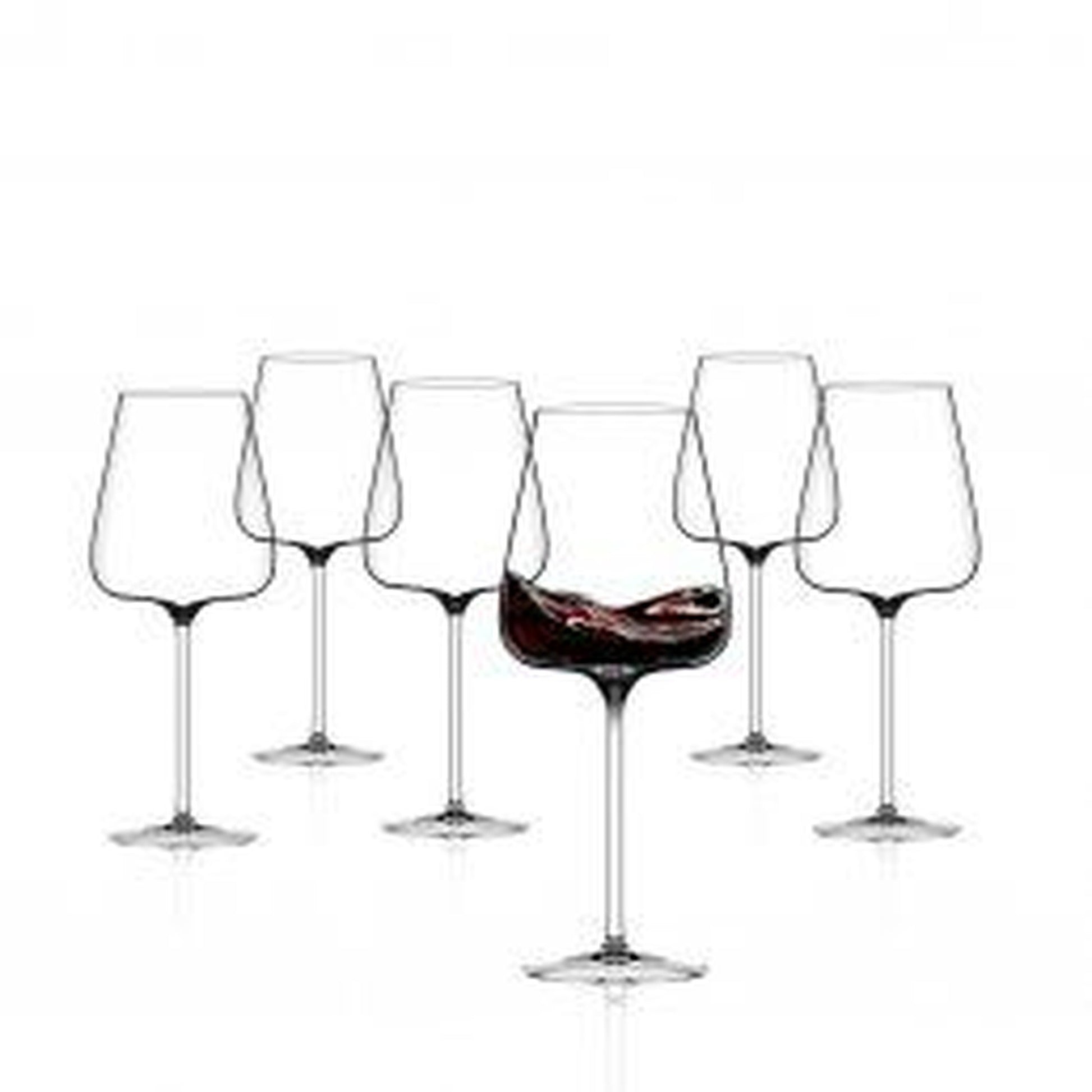 Italesse Etoilé Noir Xtreme wijnglas voor rode wijn