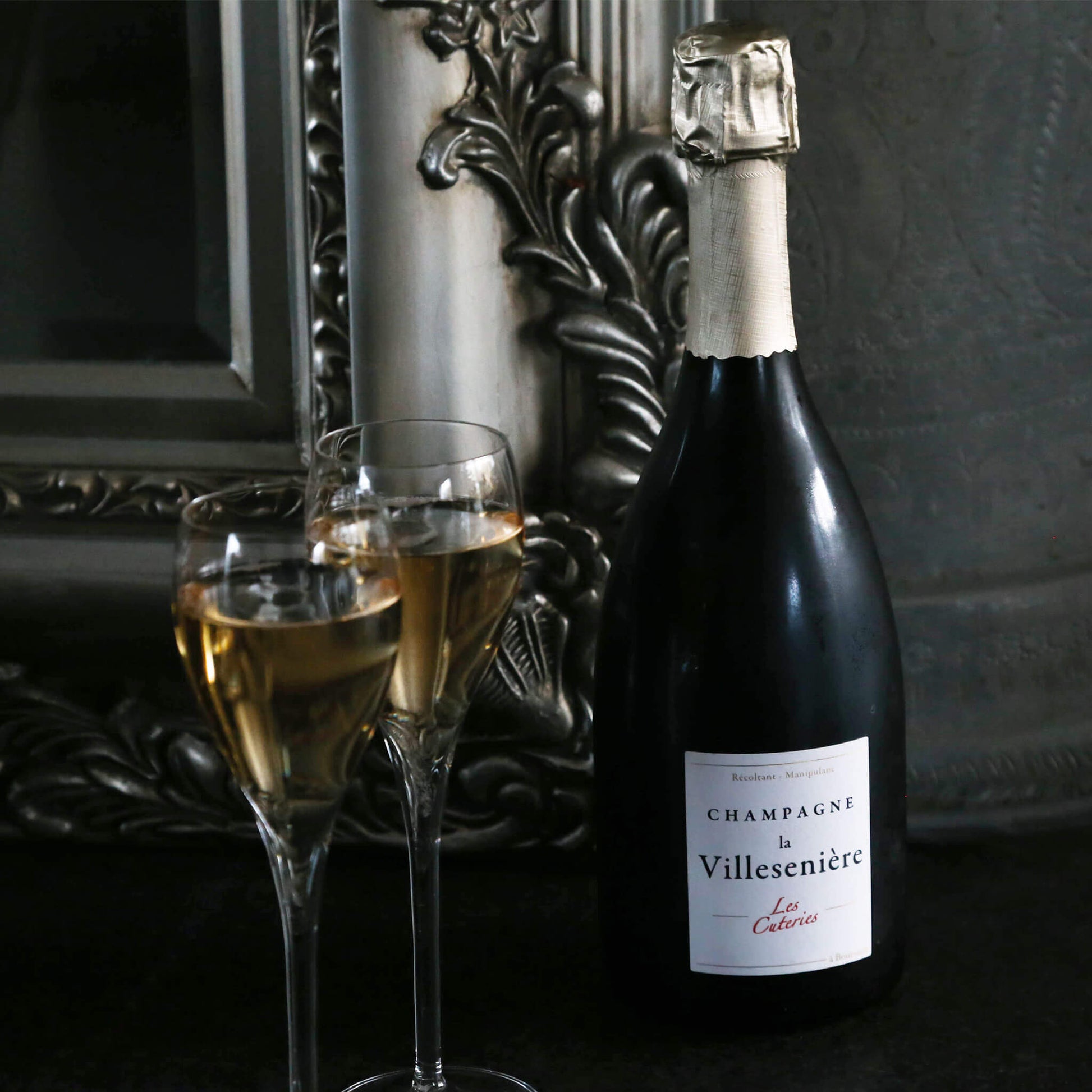 Champagne La Villeseniere Les Cuteries Chardonnay