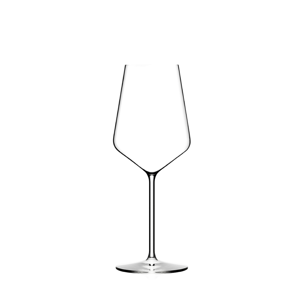 Lehmann Hera 39, universeel glas van 39 cl uit de lijn L'Intense, leeg, op een witte achtergrond